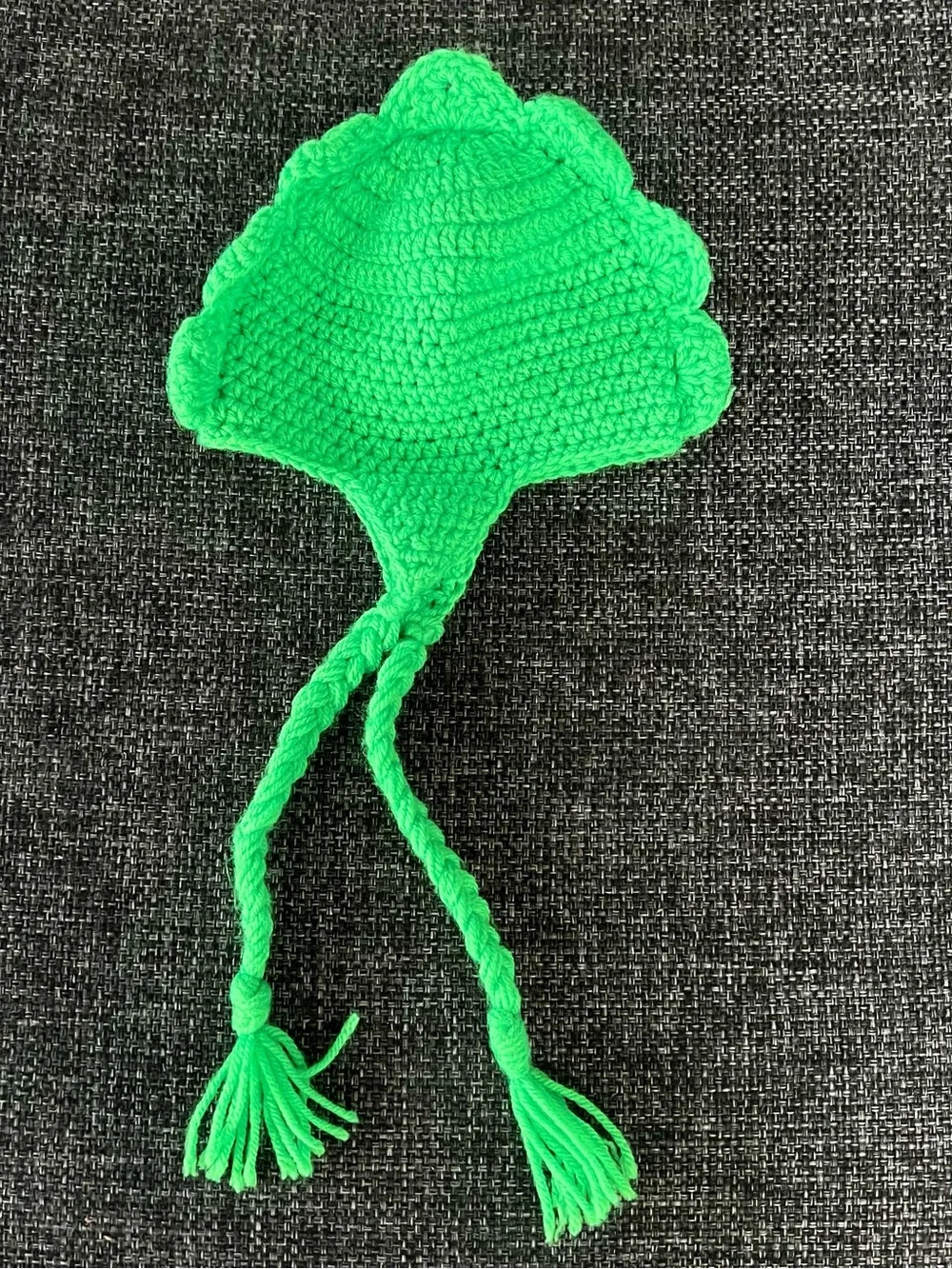 Handmade Baby’s Crochet Dinosaur Hat